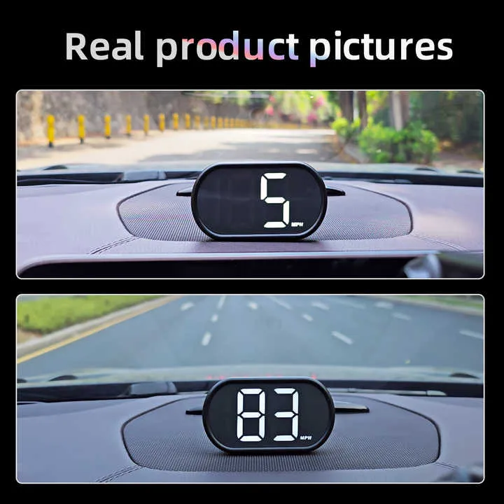 سيارات عالمية جديدة هود X2 المكونات واللعب . New Universal Car HUD X2 Plug and Play GPS HUD Head