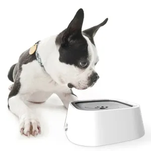 1.5L Dog Drinking Water Bowls Floating Non-Wetting Mouth Cat Slow Anti-Overflow Water Feeding Dispenser Large Capacity. Zero Splash non-slip Dog Bowl.