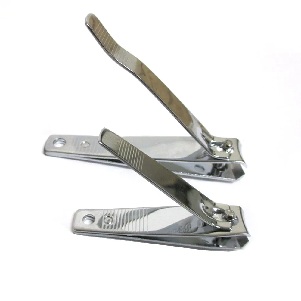 2 pc Nail Clipper Toe Finger Curved Manicure Pedicure Cutter Tool Set Trimmer