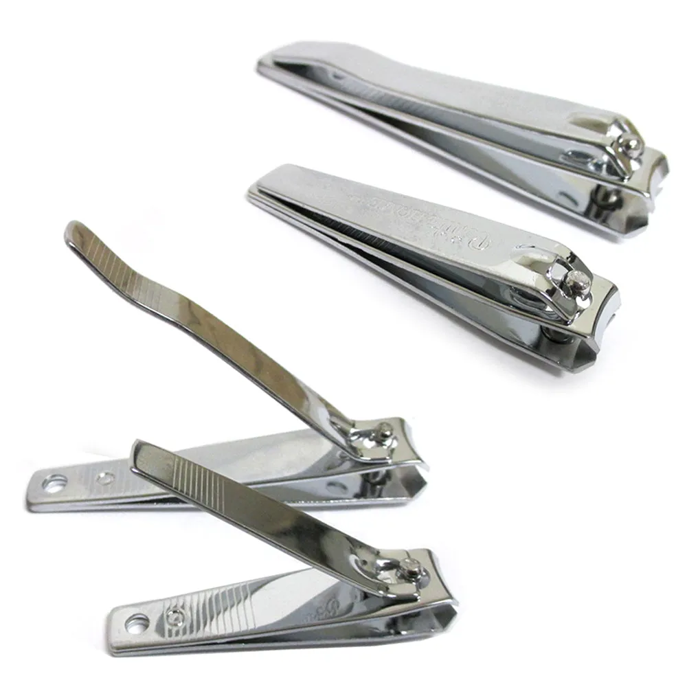2 pc Nail Clipper Toe Finger Curved Manicure Pedicure Cutter Tool Set Trimmer