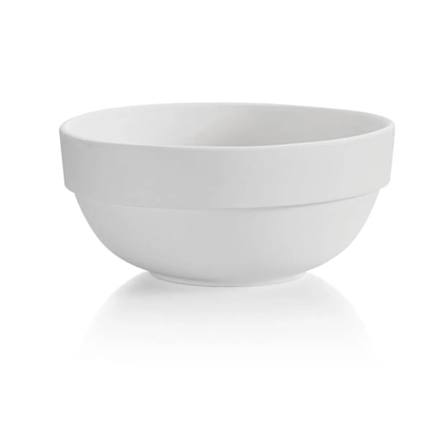 7" Porcelain White Bowl