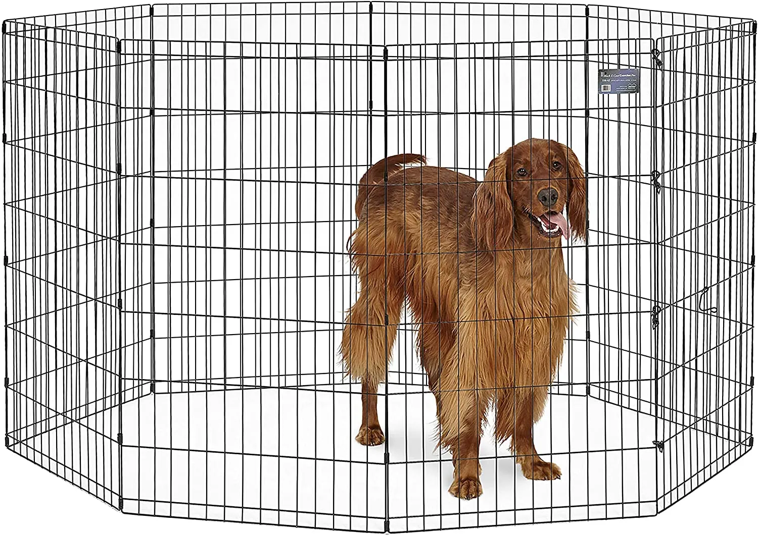 8 Panel Dog Pen - Exercise Pet Playpen - Foldable - 8 Panels - Midwest Homes for Pets