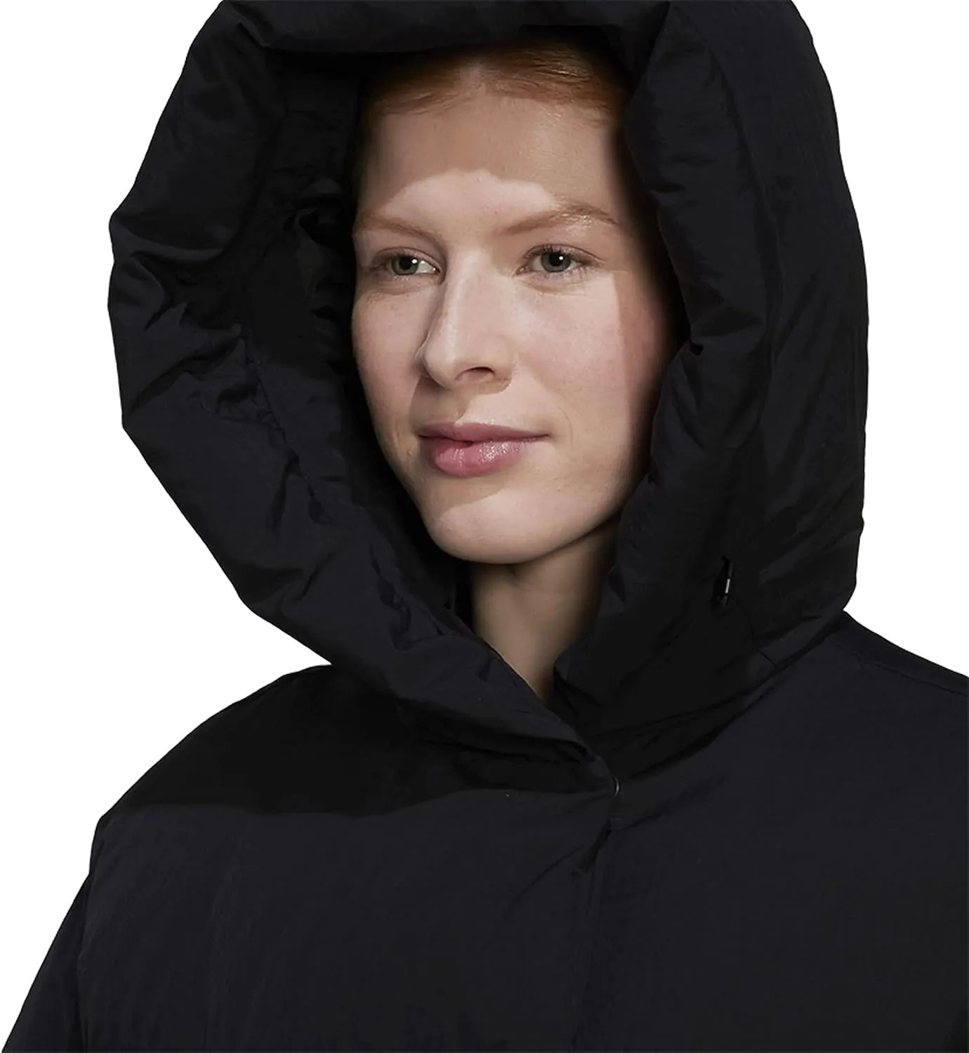 adidas Women's Big Baffle Down Coat, Black