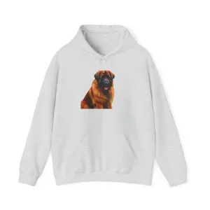 Adorable Leonberger Dog Design Unisex Heavy Blend Hooded Sweatshirt