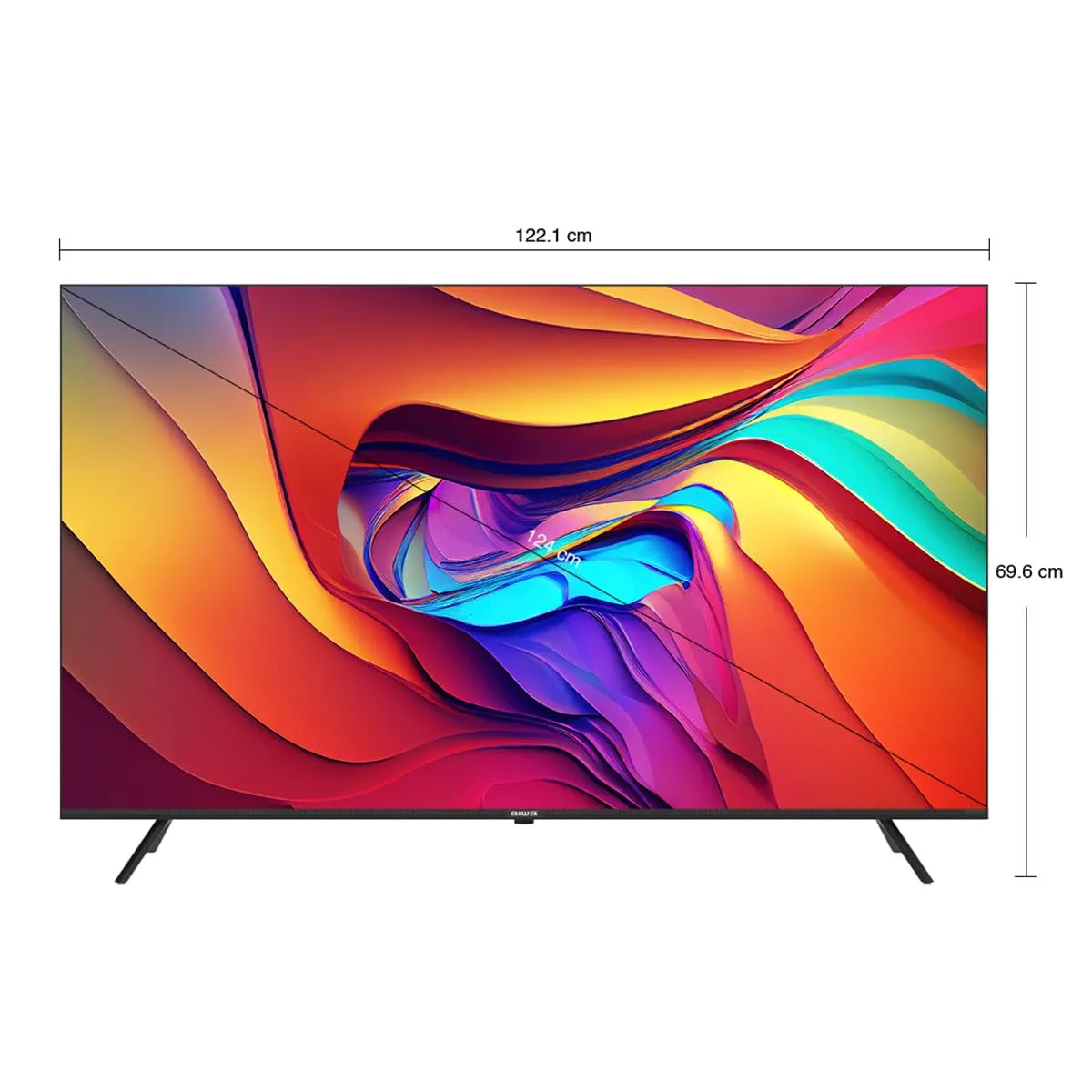 AIWA QLED TV AS55QUHDX3 139 CMS (55 Inch) Ultra HD 4K Smart Android Google 2 Years Warranty