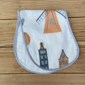Amsterdam Burp Cloth (Set of 2)