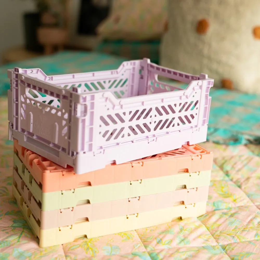 AyKasa Folding Crate - Lemon
