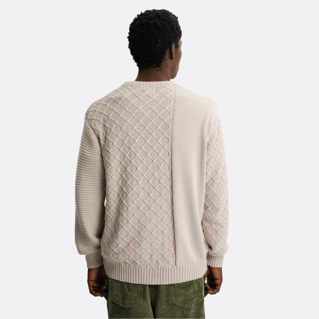 Beige Knitted Sweater
