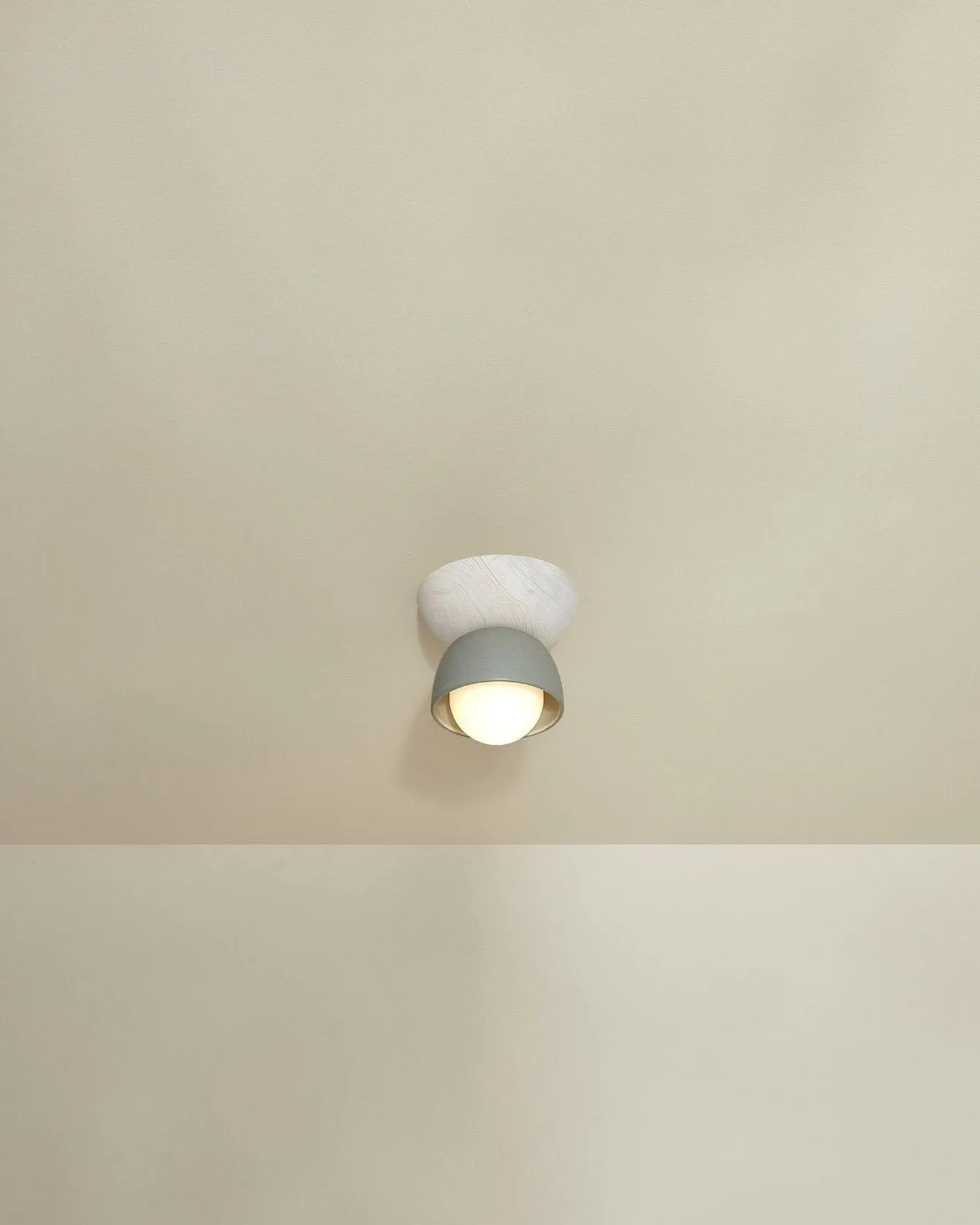 Ceramic Bowl Ceiling Light | Terra