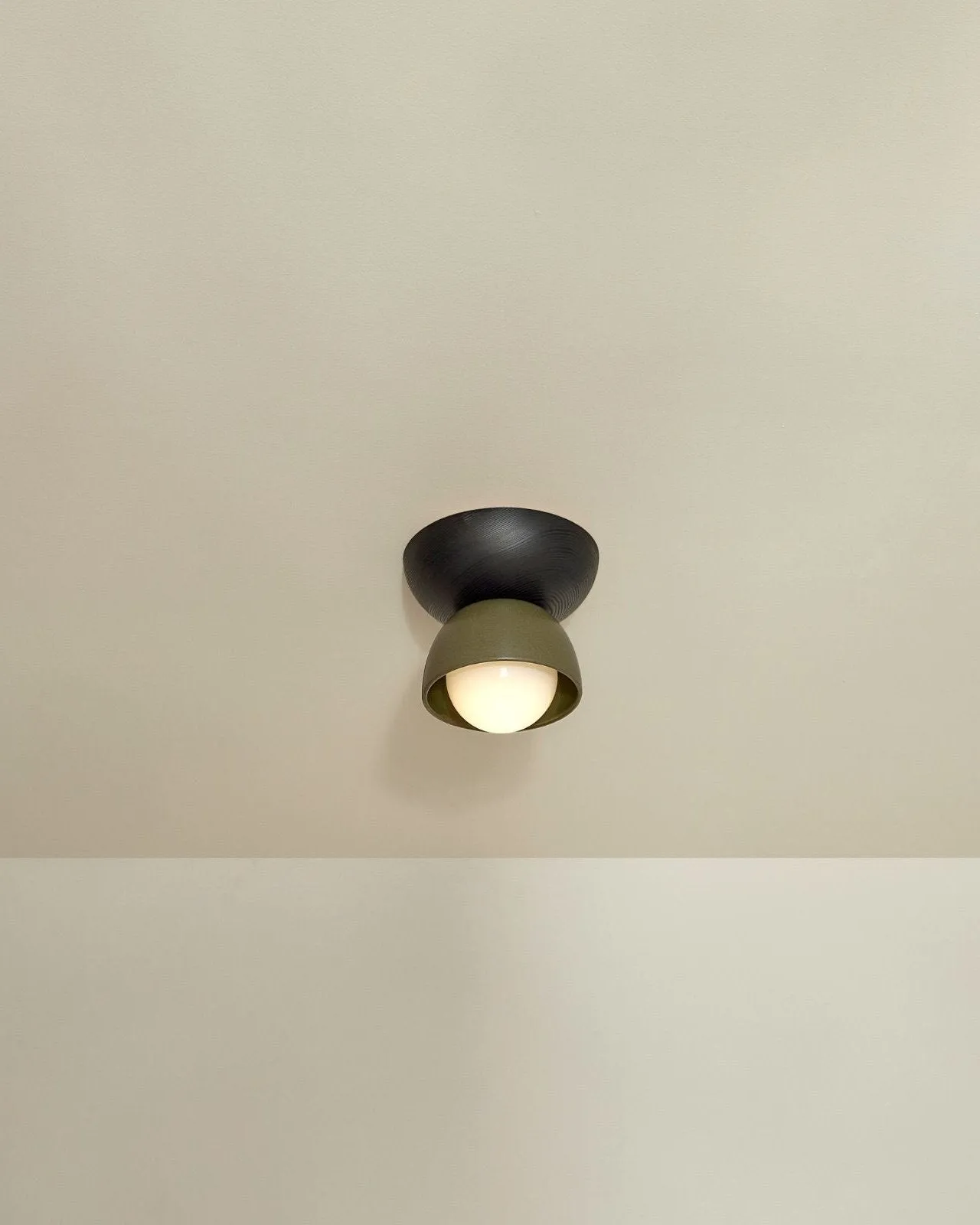 Ceramic Bowl Ceiling Light | Terra