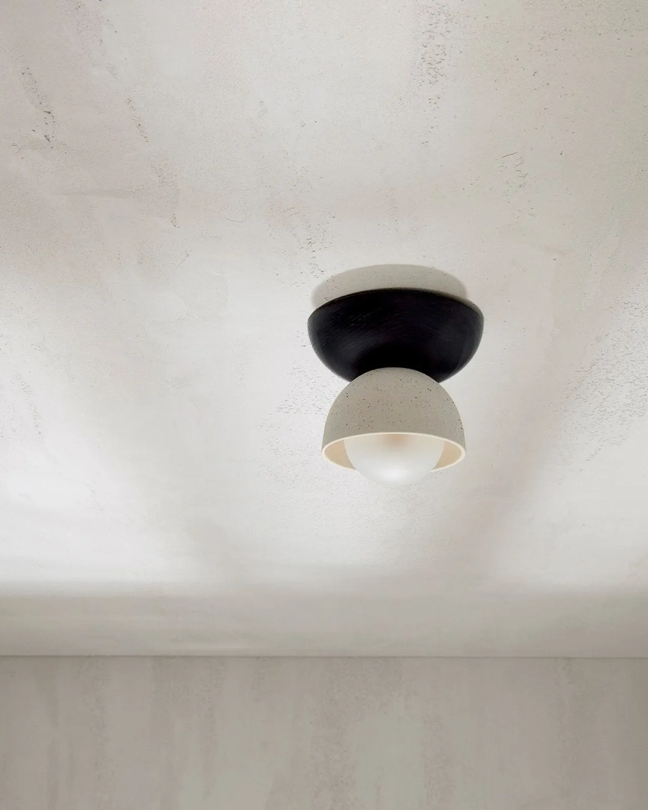 Ceramic Bowl Ceiling Light | Terra