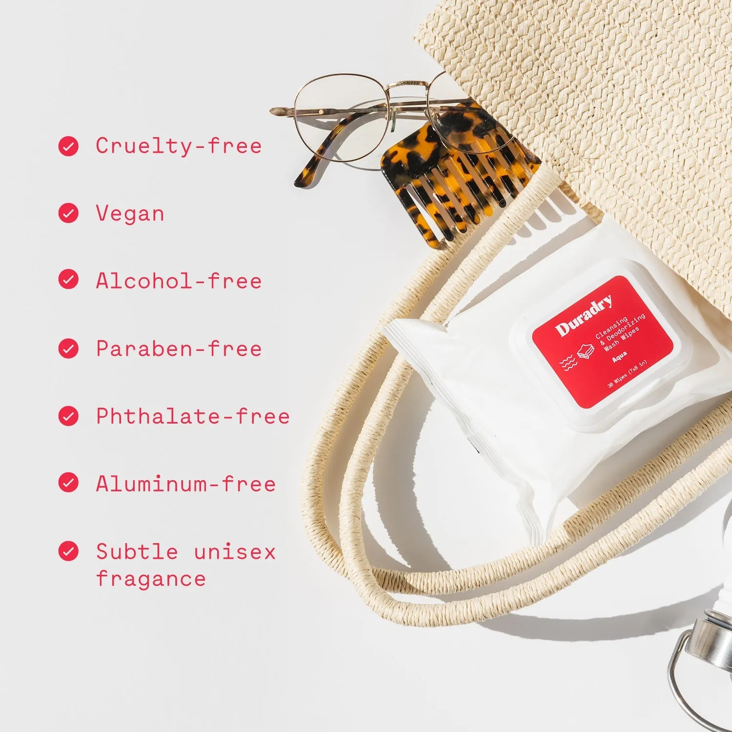 Cleansing & Deodorizing Wipes by Duradry