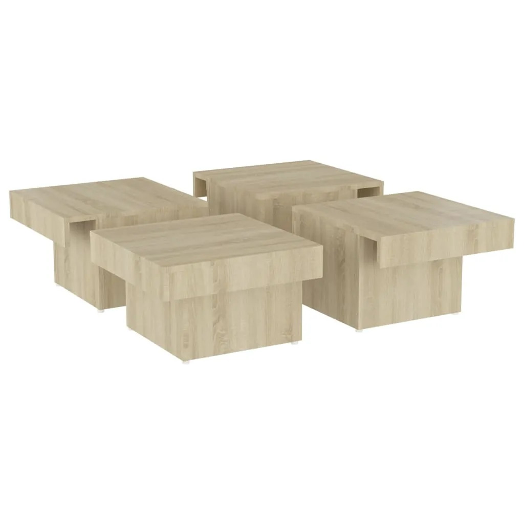 Coffee Table Engineered Wood Couch End Table Furniture Multi Colors