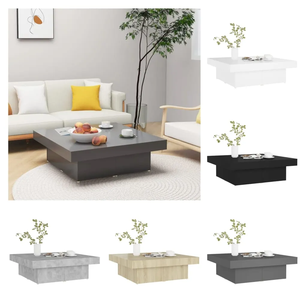Coffee Table Engineered Wood Couch End Table Furniture Multi Colors