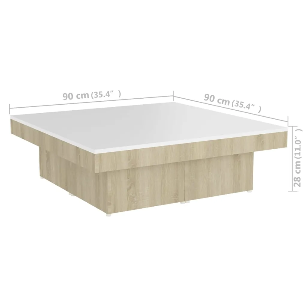 Coffee Table Engineered Wood Couch End Table Furniture Multi Colors