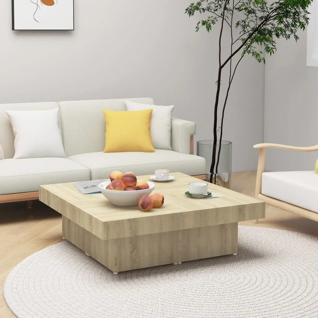 Coffee Table Engineered Wood Couch End Table Furniture Multi Colors