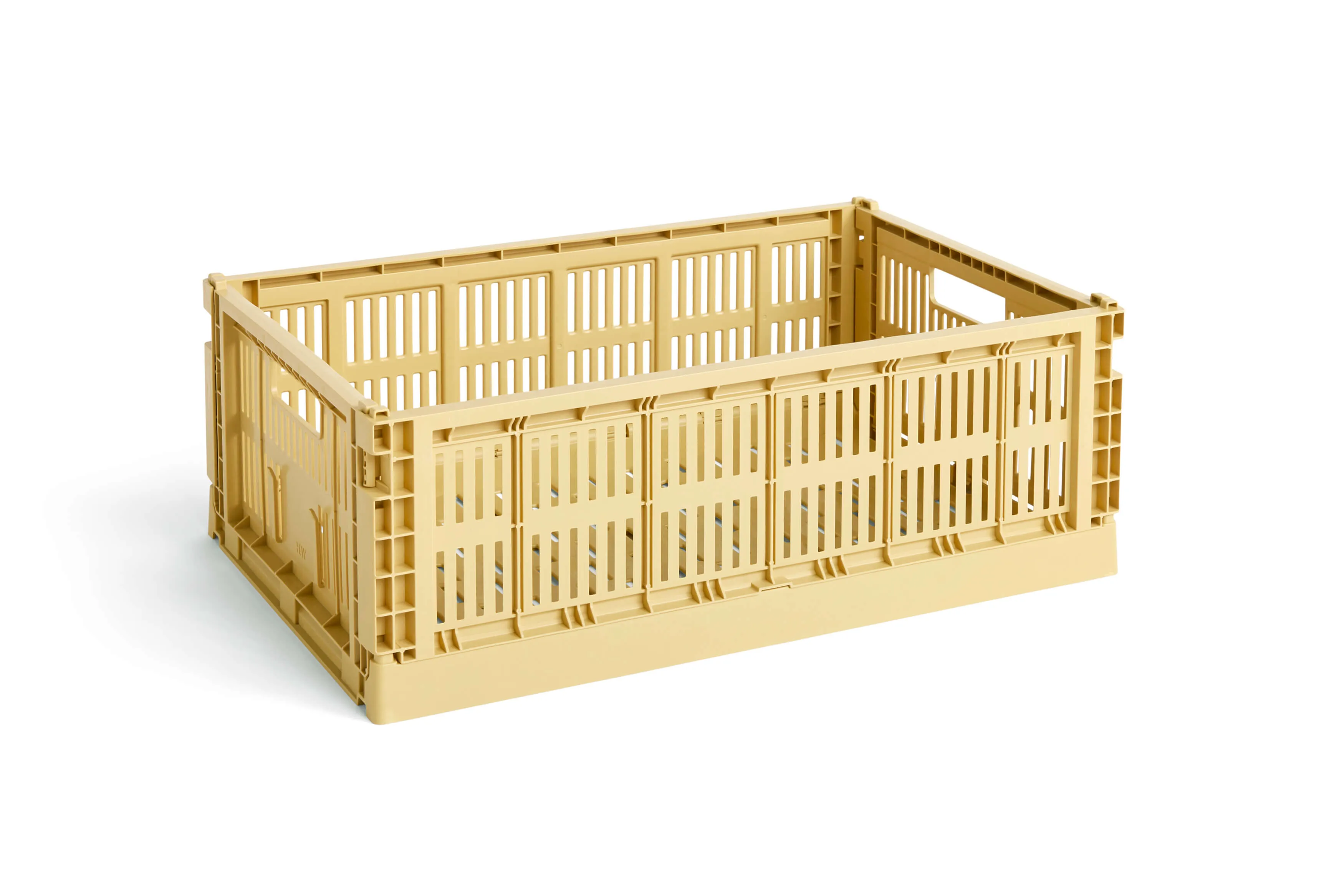 Colour Crate - Collapsible | Large | Various Colours | 100% Recycled Plastic | by HAY