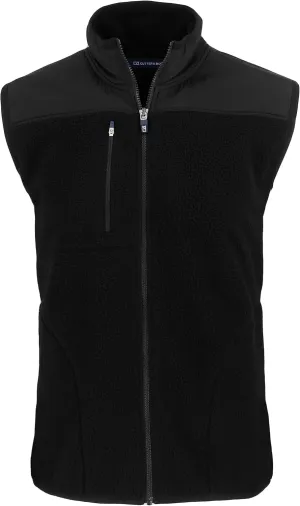 Cutter & Buck Cascade Eco Sherpa Fleece Mens Vest