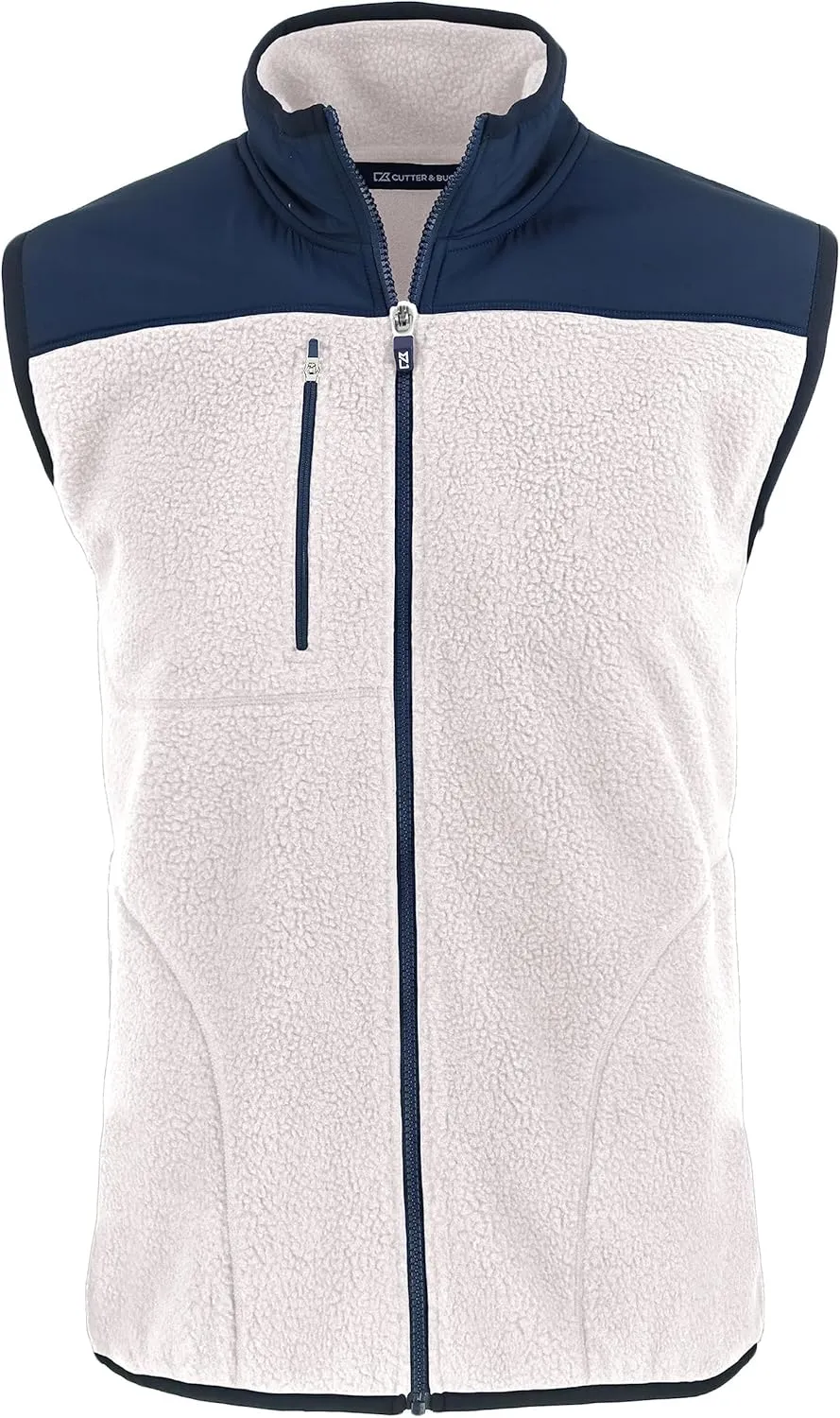 Cutter & Buck Cascade Eco Sherpa Fleece Mens Vest