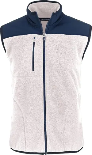 Cutter & Buck Cascade Eco Sherpa Fleece Mens Vest