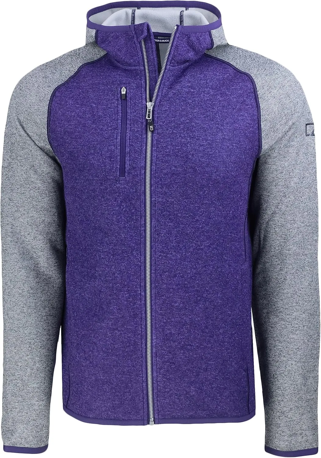 Cutter & Buck Mainsail Full Zip Hooded Mens Jacket