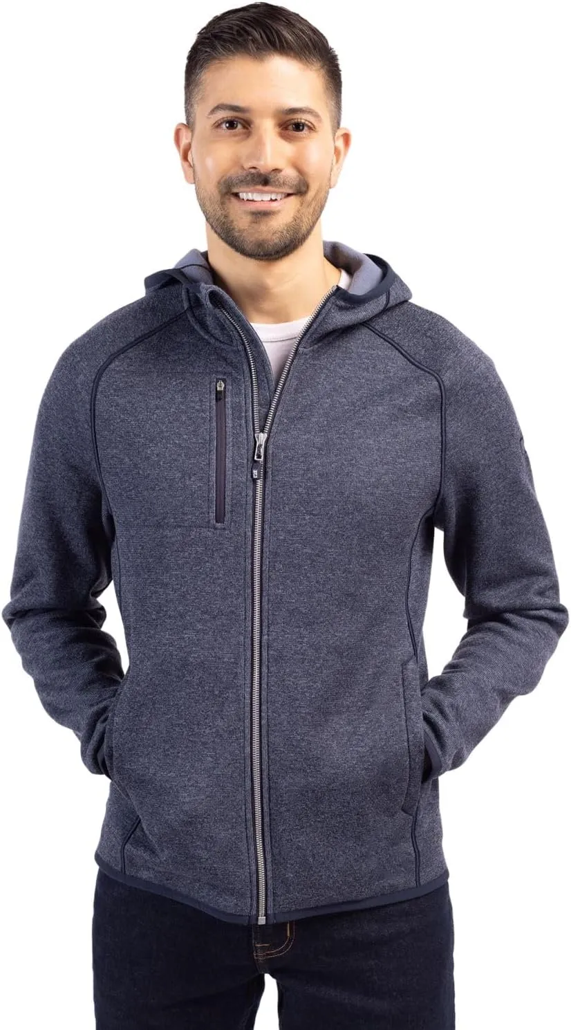Cutter & Buck Mainsail Full Zip Hooded Mens Jacket