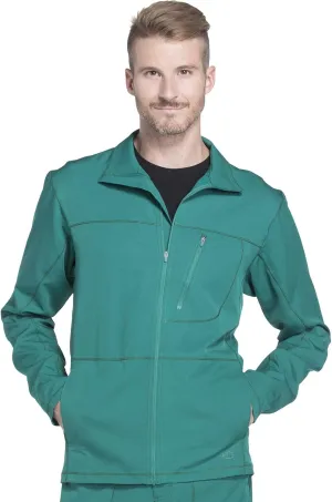 Dickies Dynamix Men Warm Up Scrubs Jacket Zip Front DK310