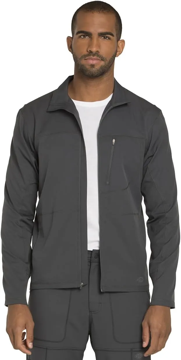 Dickies Dynamix Men Warm Up Scrubs Jacket Zip Front DK310