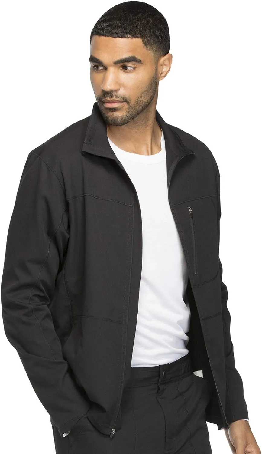 Dickies Dynamix Men Warm Up Scrubs Jacket Zip Front DK310