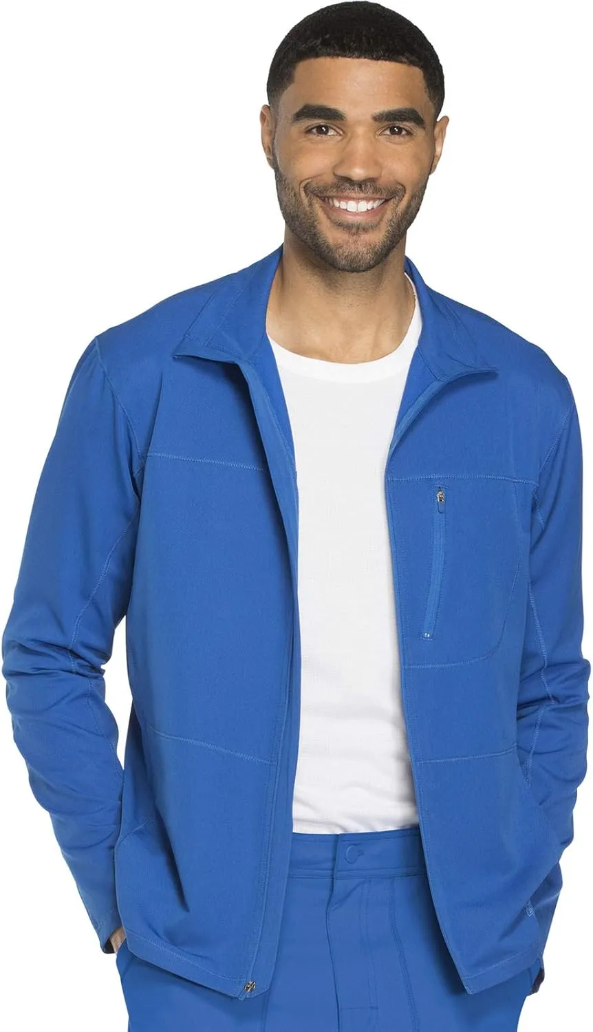 Dickies Dynamix Men Warm Up Scrubs Jacket Zip Front DK310