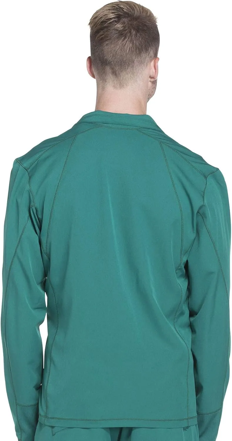 Dickies Dynamix Men Warm Up Scrubs Jacket Zip Front DK310
