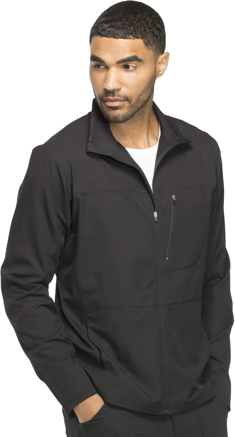 Dickies Dynamix Men Warm Up Scrubs Jacket Zip Front DK310