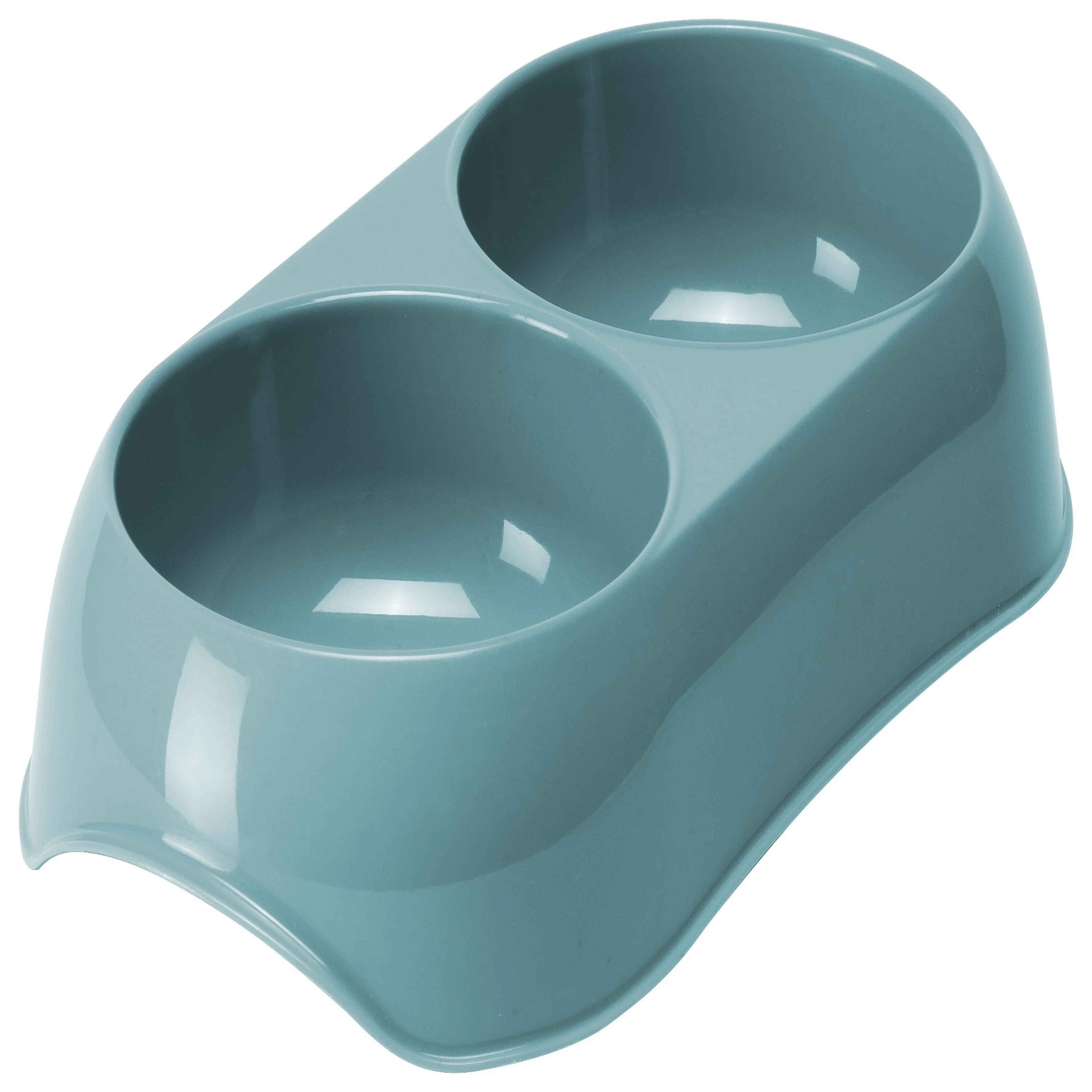 Double Cat Food Bowls