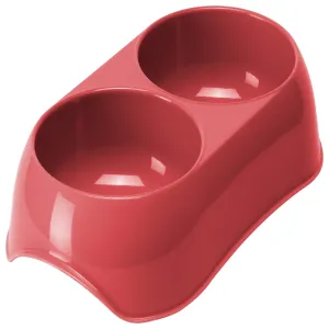 Double Cat Food Bowls