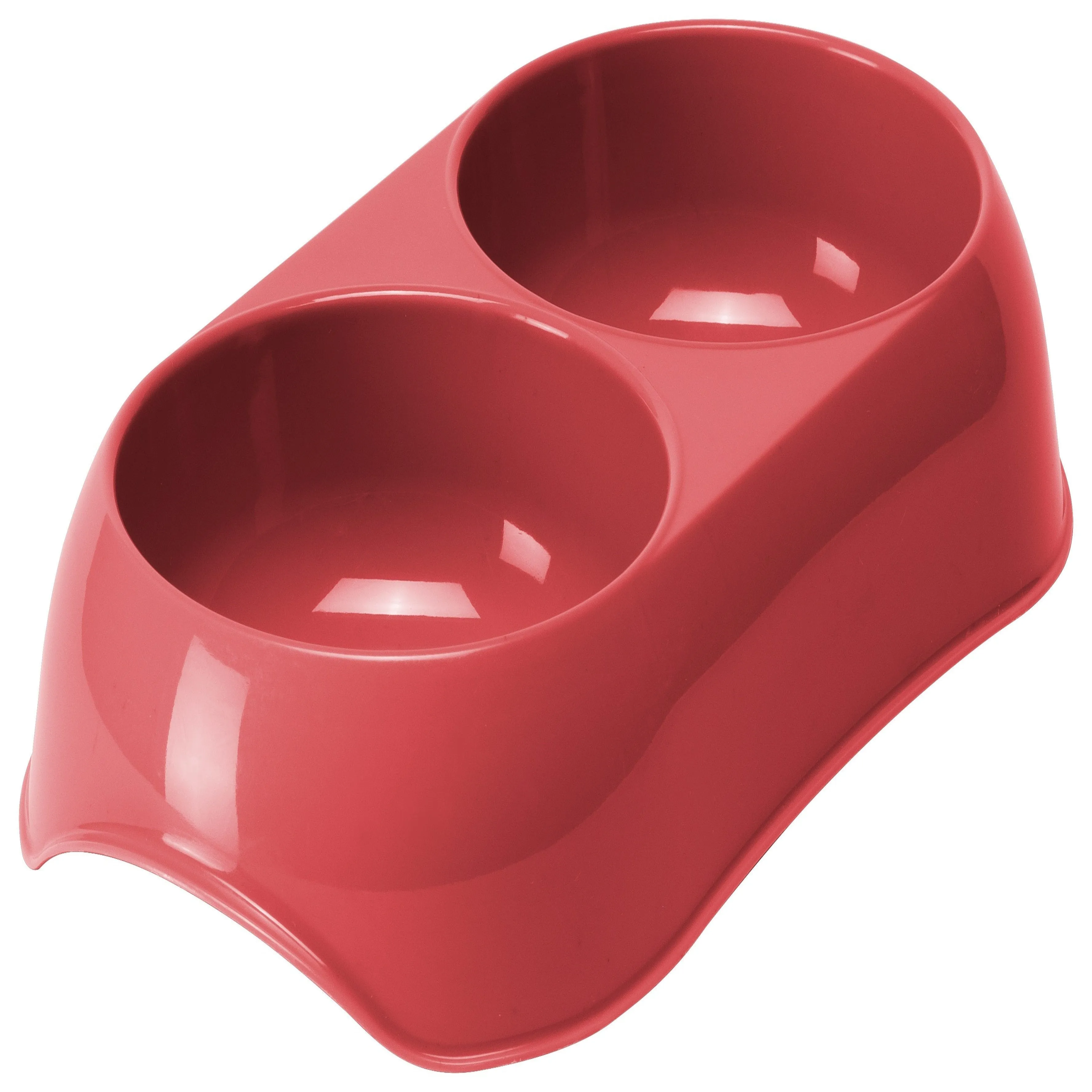 Double Cat Food Bowls