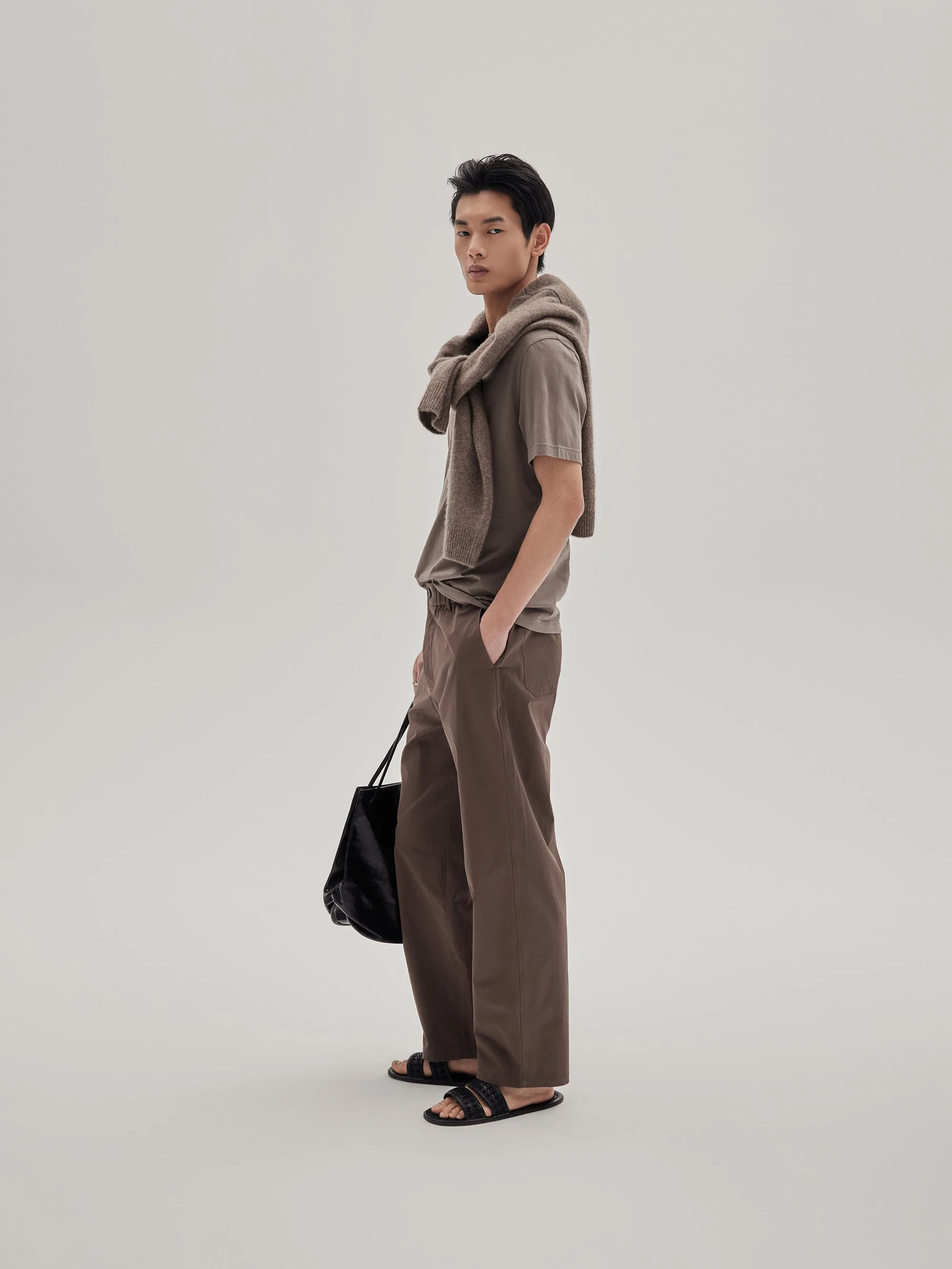 Easy Trousers -- Dark Brown