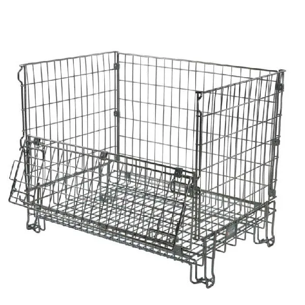 Euro Hypacage - Large Collapsible Wire Mesh Pallet Cage, 600KG Capacity