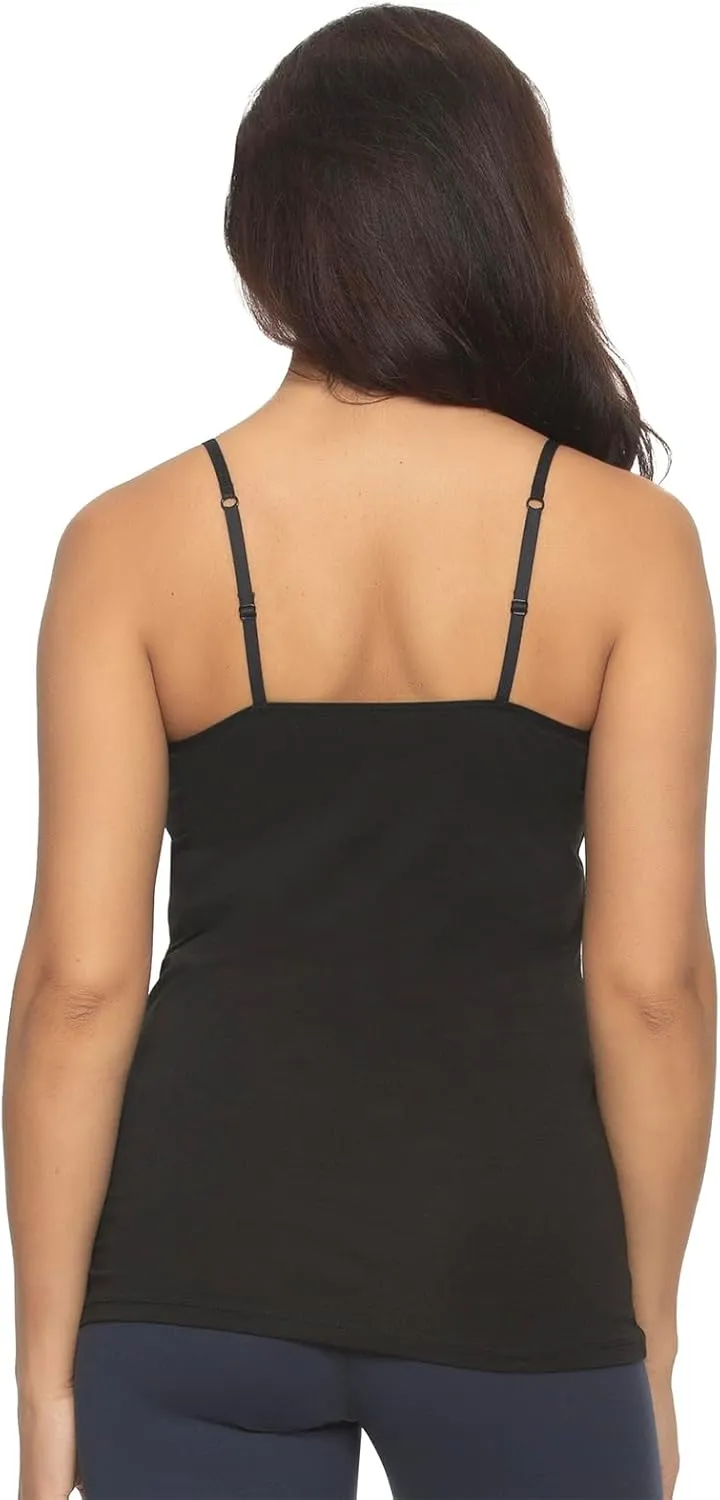 Felina Cotton Modal Stretch Camisole 4-Pack