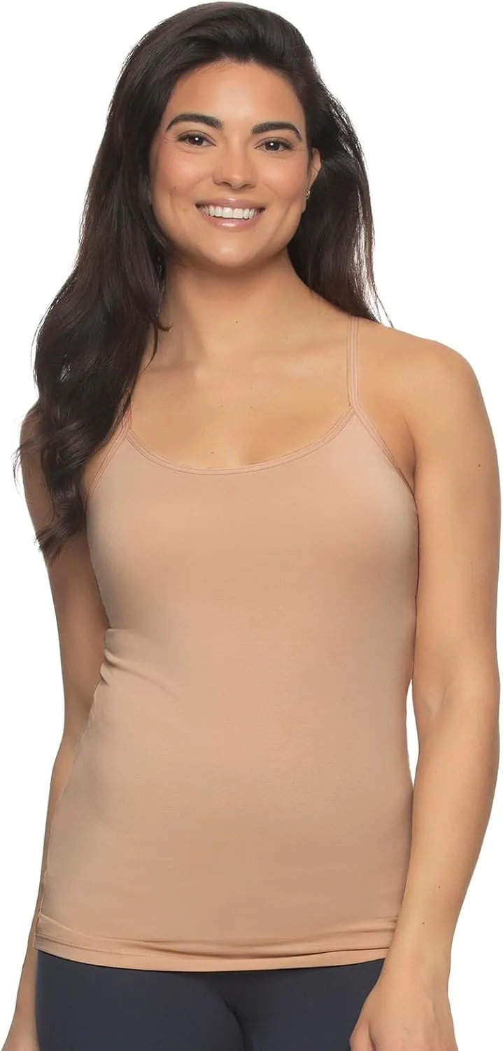 Felina Cotton Modal Stretch Camisole 4-Pack