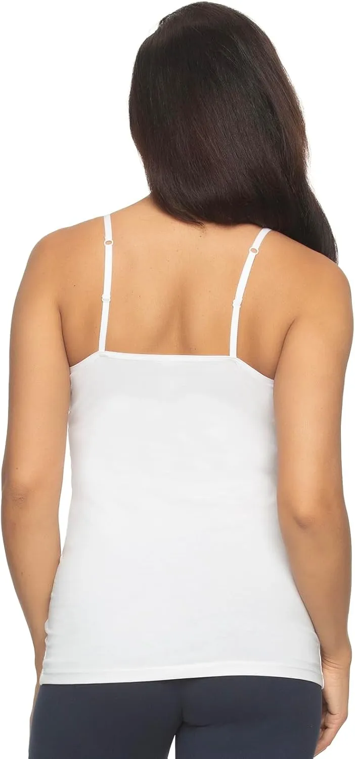 Felina Cotton Modal Stretch Camisole 4-Pack
