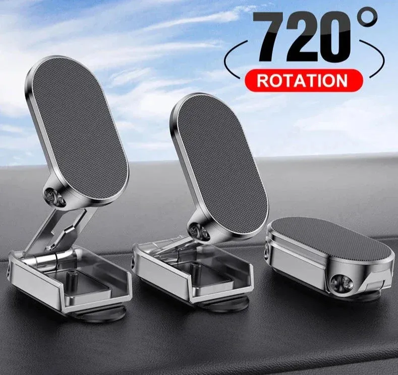 Foldable Metal Car Phone Holder for Iphone 14