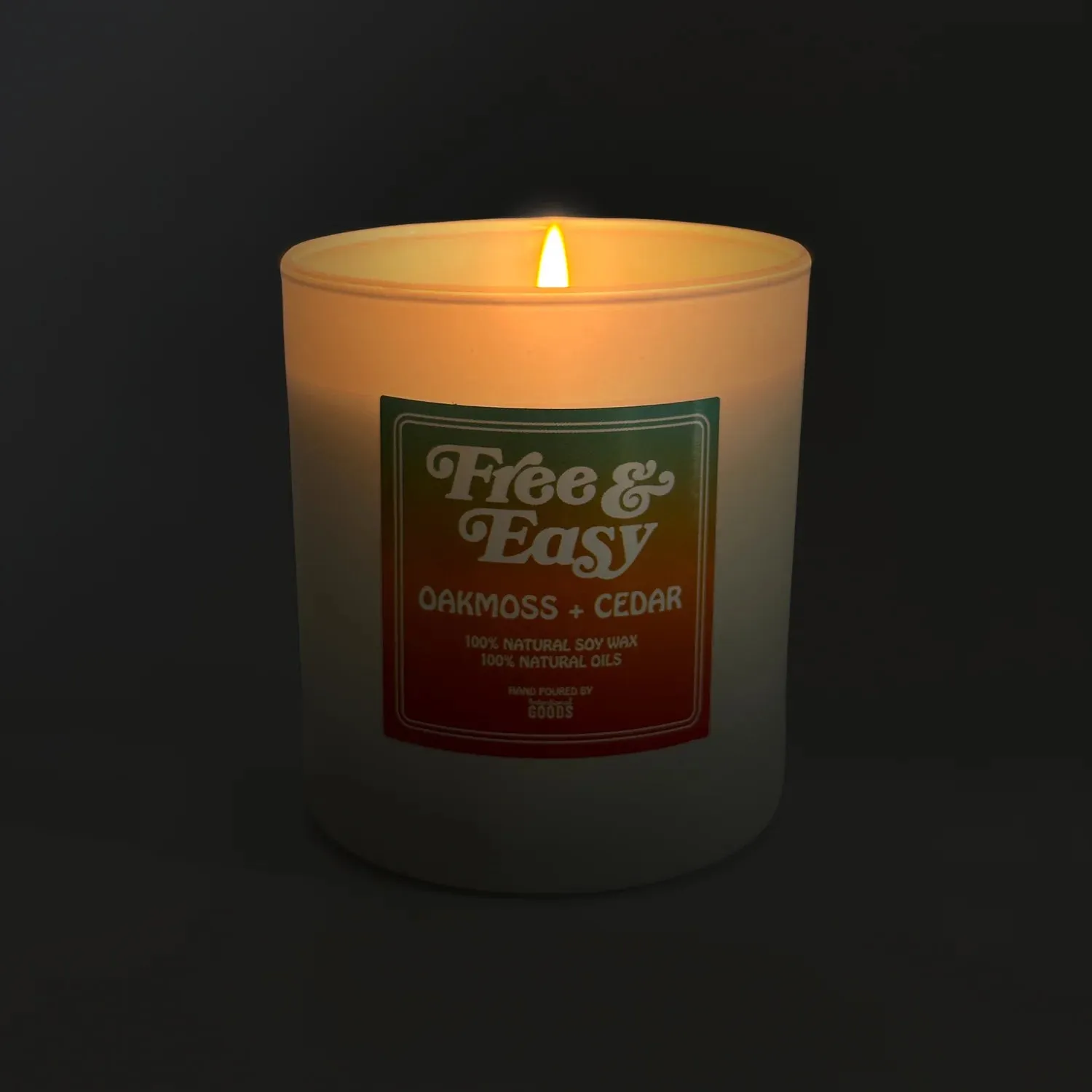 Free & Easy X Intentional Goods LA :: OAKMOSS   CEDAR CANDLE
