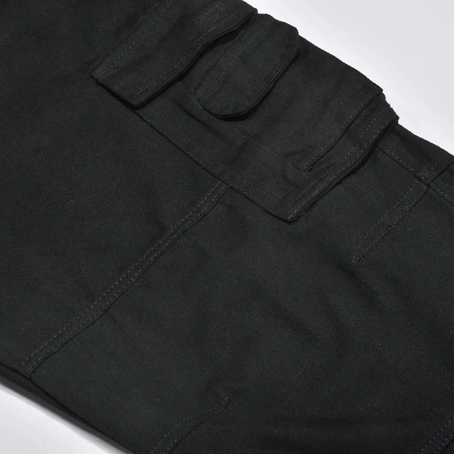 GIERIDUC Cargo Pants for Men Relaxed Fit Black Dress Pants Men Slim Fit Wide Leg Corduroy Pants Mens Stretch Suit Pants Mens