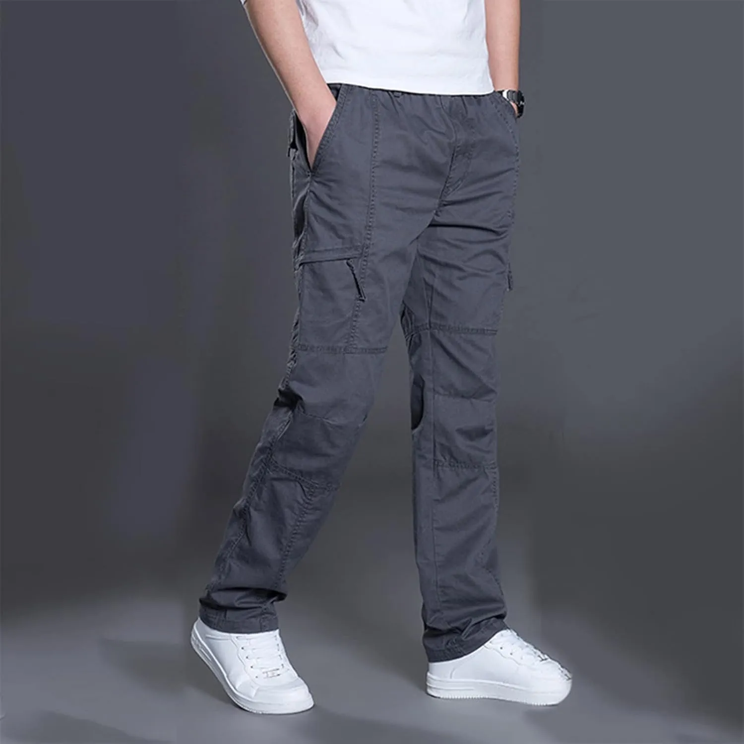 GIERIDUC Men's Athletic Running Joggers Stretch Country Corduroy Pants Mens Sherpa Lined Sweatpants Best Dress Pants for Men