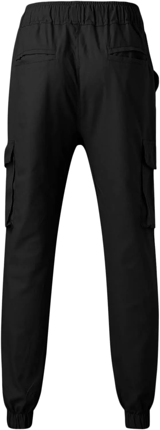 GIERIDUC Mens Fleece Sweatpants Winter Men's Five Pocket Corduroy Pants Winter Sports Pants for Men Mens Dark Green Trousers