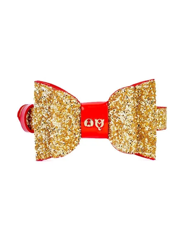 Gold Glam Dog Collar