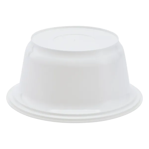 Karat 36oz PP Plastic Injection Molding Bowl (179mm), White - 300 pcs