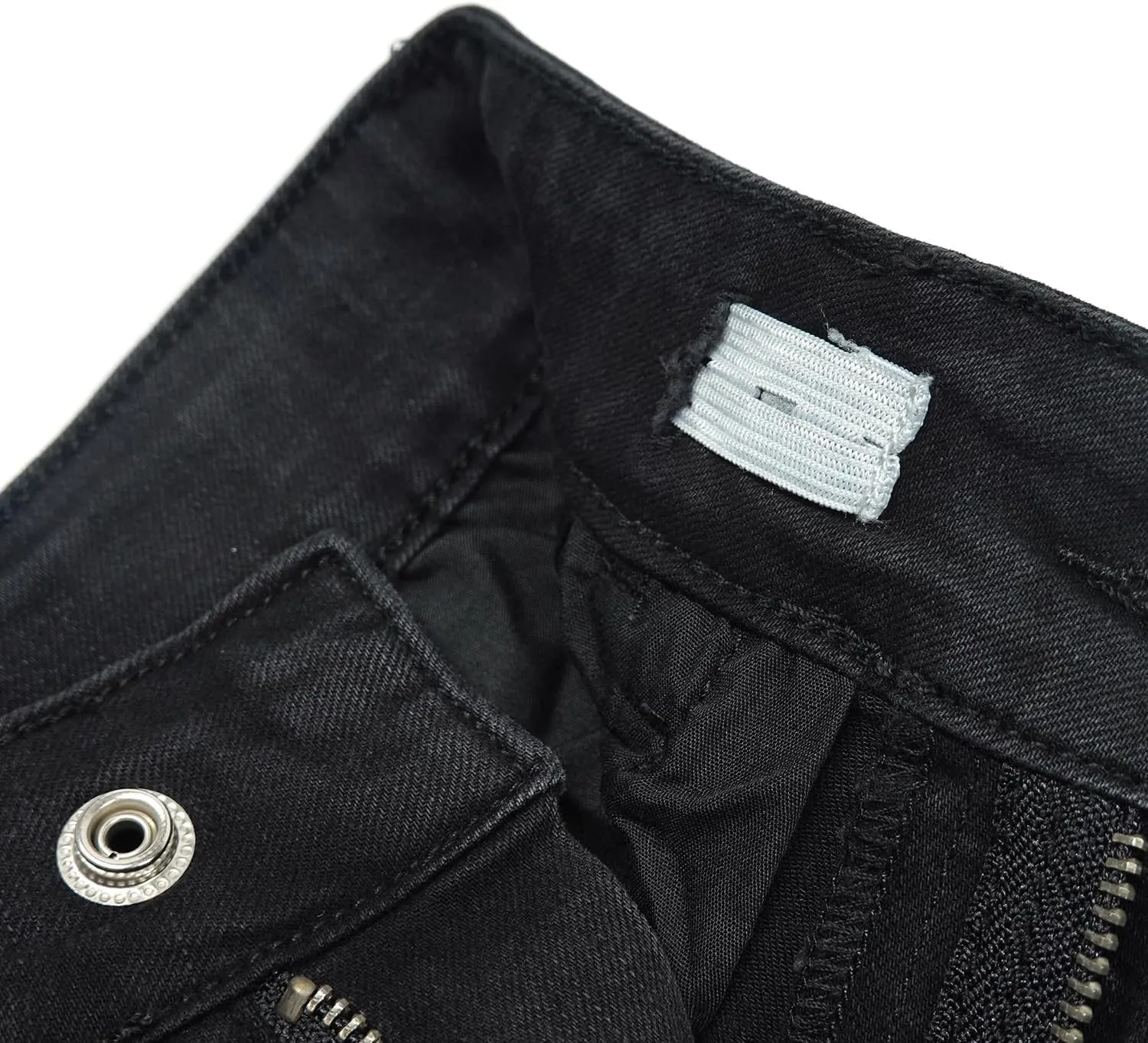 KIDSCOOL SPACE Girls' Cargo Jeans with Flap Pocket, Wide Leg and Split Hem Boyfriend Denim Pants