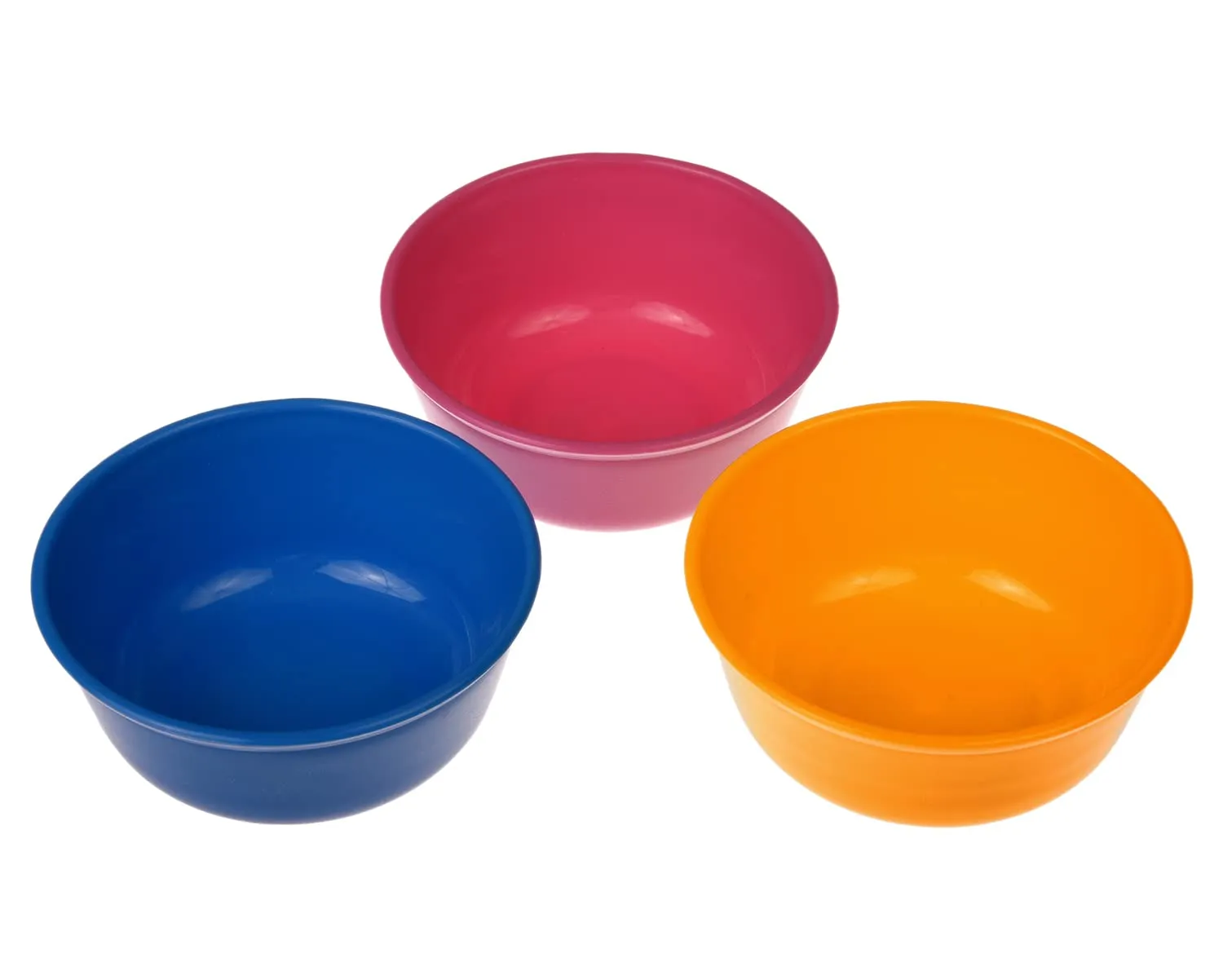 Kuber Industries Bowls|Plastic Dishwasher Safe Bowl|Serving Bowls|Bowls for Kitchen|Microwave Safe Bowls for Salad|Soup|Pasta|1000 ML|Pack of 12 (Multicolor)