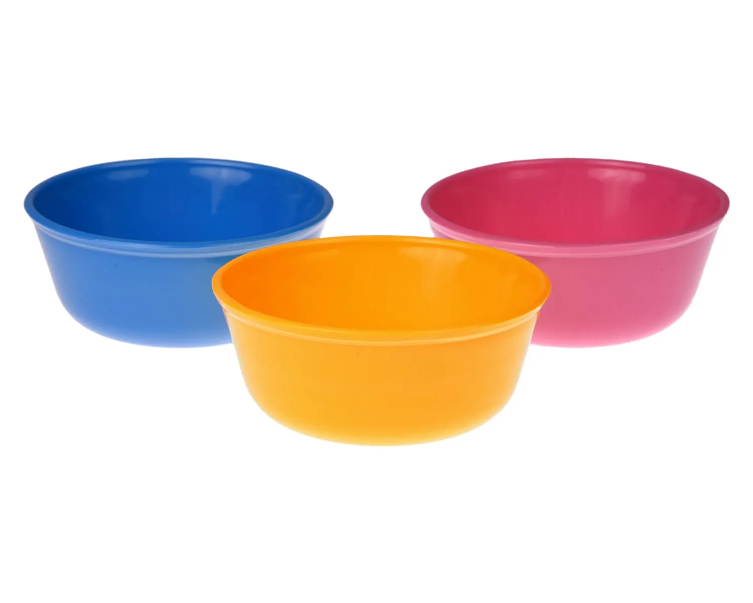 Kuber Industries Bowls|Plastic Dishwasher Safe Bowl|Serving Bowls|Bowls for Kitchen|Microwave Safe Bowls for Salad|Soup|Pasta|1000 ML|Pack of 12 (Multicolor)